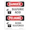 Signmission Safety Sign, OSHA Danger, 14" Height, Bilingual Spanish OS-DS-D-1014-VS-2044 - alternate 1